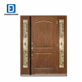 Fangda China supplier deluxe entrance door design for home